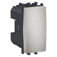 Intrerupator simplu Argintiu, 1 modul, 1P, EASY STYL Schneider Electric, LMR0100004