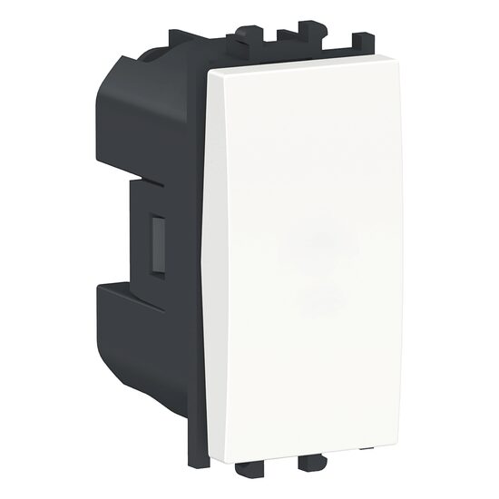 Intrerupator simplu cap scara Alb, 1 modul, 1P, EASY STYL Schneider Electric, LMR0104001