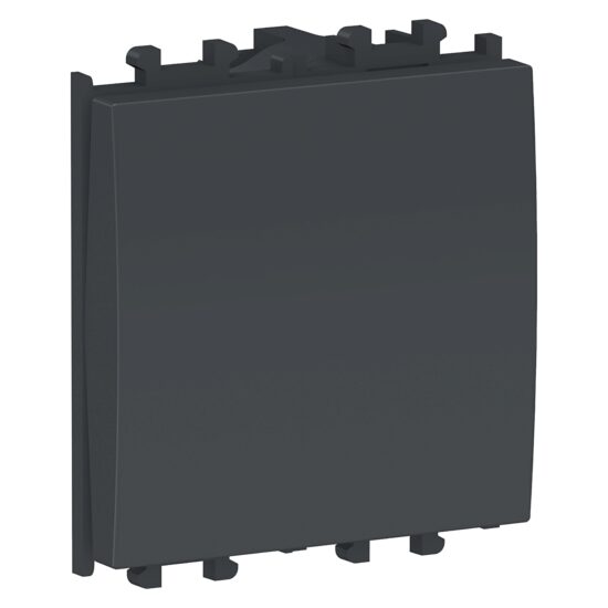 Intrerupator simplu cap scara Negru, 2 module, 2P, EASY STYL Schneider Electric, LMR0124003