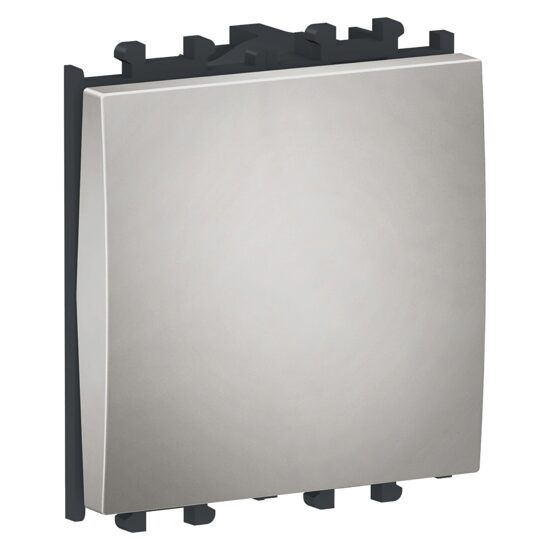 Intrerupator simplu cap scara Argintiu, 2 module, 2P, EASY STYL Schneider Electric, LMR0124004