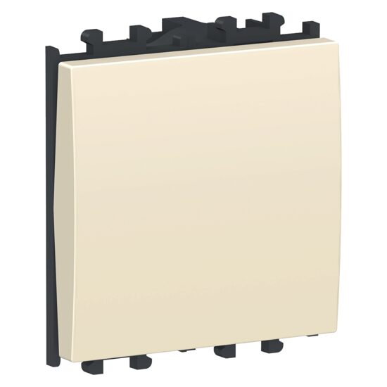 Intrerupator simplu Crem, 2 module, 1P, EASY STYL Schneider Electric, LMR0200002