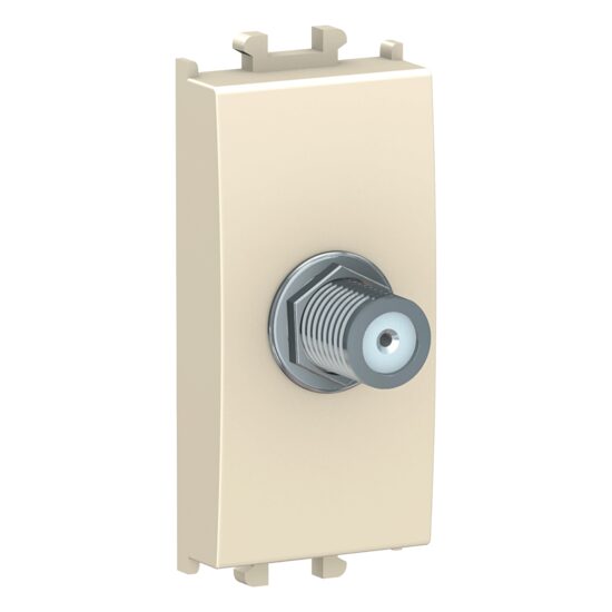 Priza SAT Crem, F-tata, 1 modul, EASY STYL Schneider Electric, LMR6128002