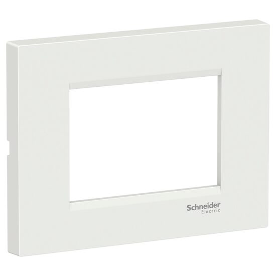 Rama ornamentala plata Alba, 3 module, EASY STYL Schneider Electric, LMR7253001