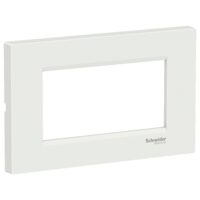 Rama ornamentala plata Alba, 4 module, EASY STYL Schneider Electric, LMR7254001