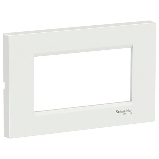 Rama ornamentala plata Alba, 4 module, EASY STYL Schneider Electric, LMR7254001