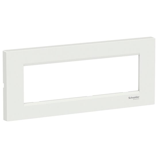 Rama ornamentala plata Alba, 7 module, EASY STYL Schneider Electric, LMR7257001
