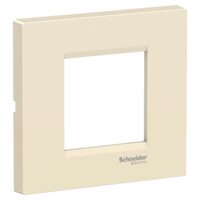 Rama ornamentala plata Crem, 2 module, EASY STYL Schneider Electric, LMR7262002