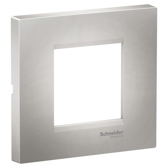 Rama ornamentala plata Argintie, 2 module, EASY STYL Schneider Electric, LMR7262004