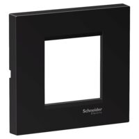 Rama ornamentala plata Neagra, 2 module, EASY STYL Schneider Electric, LMR7262005