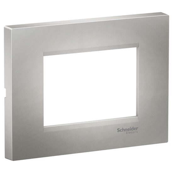Rama ornamentala dreapta Argintie, 3 module, EASY STYL Schneider Electric, LMR7263004