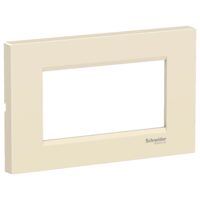 Rama ornamentala plata Crem, 4 module, EASY STYL Schneider Electric, LMR7264002