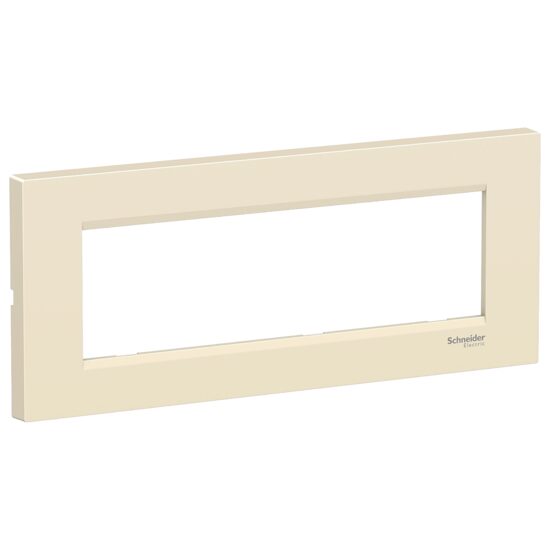 Rama ornamentala plata Crem, 7 module, EASY STYL Schneider Electric, LMR7267002
