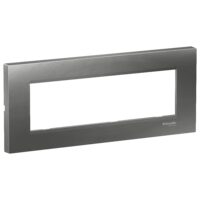 Rama ornamentala plata Gri Fumuriu, 7 module, EASY STYL Schneider Electric, LMR7267006