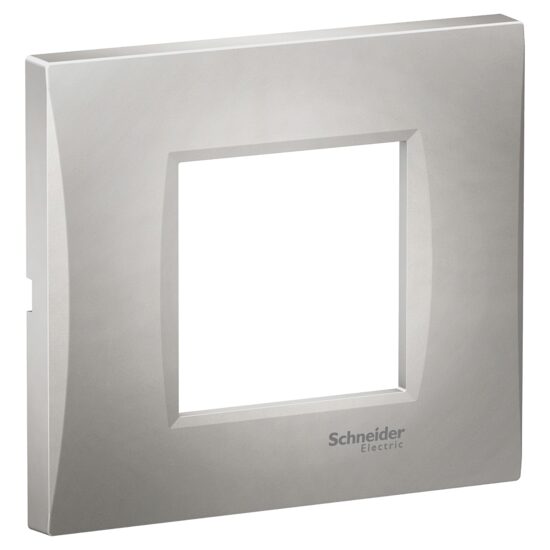 Rama ornamentala curbata Argintie, 2 module, EASY STYL Schneider Electric, LMR7362004
