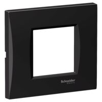 Rama ornamentala curbata Neagra, 2 module, EASY STYL Schneider Electric, LMR7362005