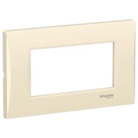 Rama ornamentala curbata Crem, 4 module, EASY STYL Schneider Electric, LMR7364002