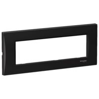 Rama ornamentala curbata Neagra, 7 module, EASY STYL Schneider Electric, LMR7367005