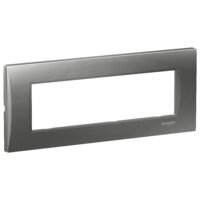 Rama ornamentala curbata Gri Fumuriu, 7 module, EASY STYL Schneider Electric, LMR7367006