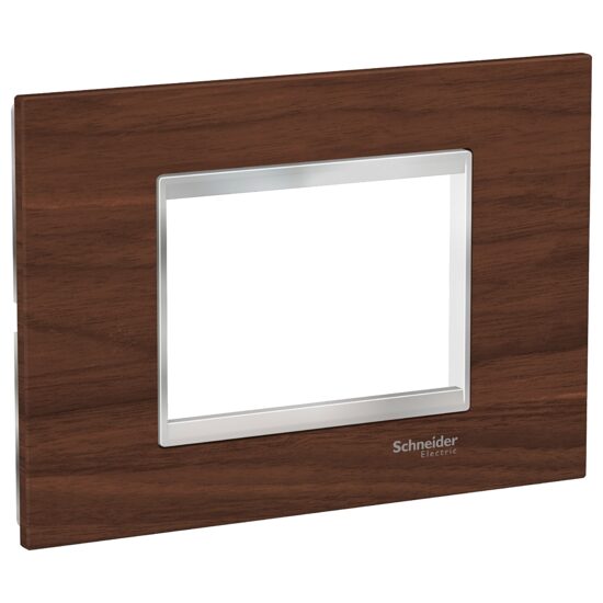 Rama ornamentala lemn Alun/Crom, 3 module, EASY STYL Schneider Electric, LMR7823038