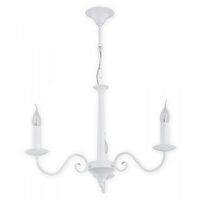Candelabru modern, alb mat, 3xE14/60W, Asti O2893 W3 BIA, Lemir