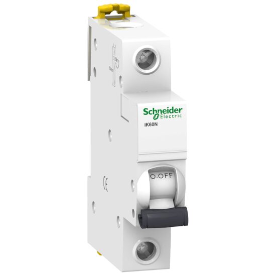 Siguranta automata IK60N, 6A, 1P, curba B, 6kA, Schneider Electric ACTI9 A9K23106
