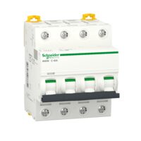 Siguranta automata IK60N, 40A, 4P, curba C, 6kA, Schneider Electric ACTI9 A9K24440