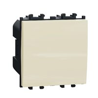 Intrerupator cruce Crem, 2 module, 2P, EASY STYL Schneider Electric, LMR1901002