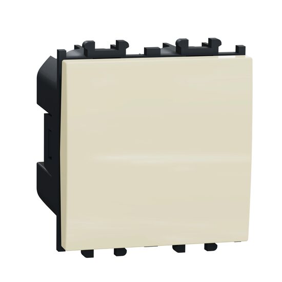 Intrerupator cruce Crem, 2 module, 2P, EASY STYL Schneider Electric, LMR1901002