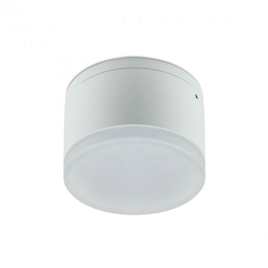 Plafoniera exterior alba rotunda IP54 LED 9W/882lm/3000K, Akron 90106 Redo