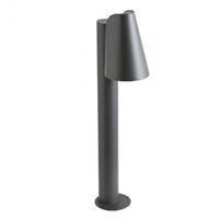 Stalp exterior gri dispersor sticla IP44 1xGU10/35W, Alvar 9531 Redo