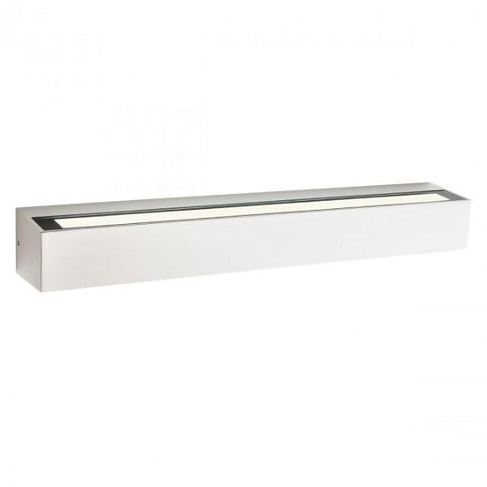 Aplica exterior alba il. direct+indirect IP65 LED 30W/2850lm/3000K, Aroos 90262 Redo