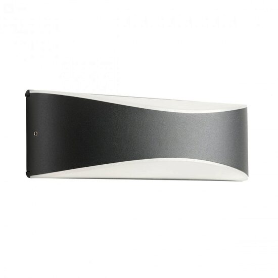 Aplica exterior gri il. direct+indirect IP65 LED 7W/735lm/3000K, Axel 90126 Redo
