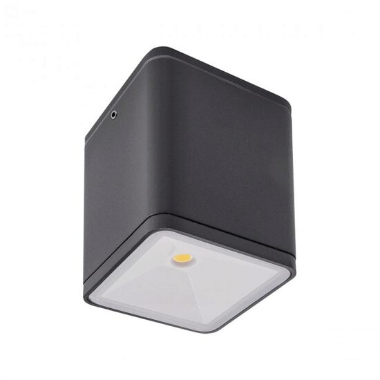 Plafoniera exterior gri il. direct IP54 LED 6W/660lm/3000K, Beta 9198 Redo