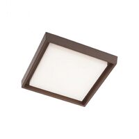 Plafoniera exterior maro patrata IP54 LED 25W/2680lm/3000K, Bezel 9188 Redo