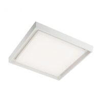 Plafoniera exterior alba patrata IP54 LED 30W/3181lm/3000K, Bezel 9189 Redo