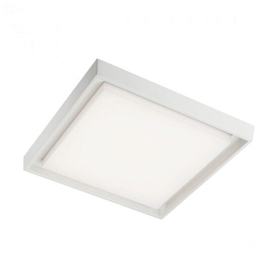 Plafoniera exterior alba patrata IP54 LED 30W/3181lm/3000K, Bezel 9189 Redo