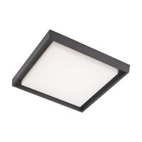 Plafoniera exterior gri patrata IP54 LED 30W/3181lm/3000K, Bezel 9190 Redo