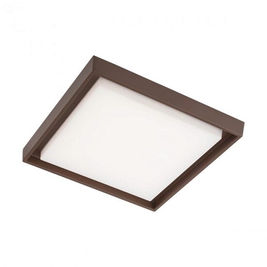 Plafoniera exterior maro, patrata IP54 LED 30W/3181lm/3000K, Bezel 9191 Redo