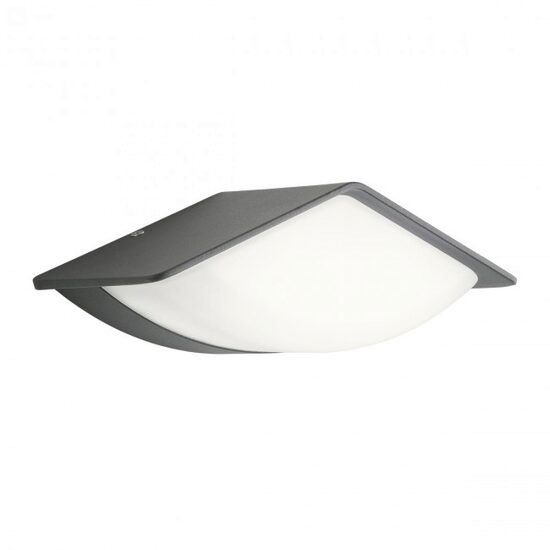 Aplica exterior gri IP54 LED 8W/775lm/3000K, Chalet 90001 Redo