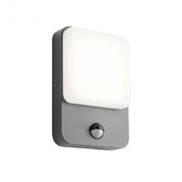 Aplica exterior gri senzor prezenta IP54 LED 9W/918lm/3000K, Colin 90133 Redo