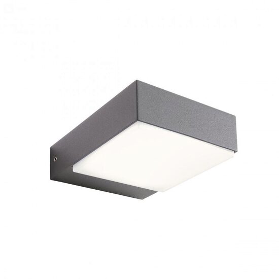 Aplica exterior gri LED 7W/493lm 2900K-3100K, Cube 9560 Redo