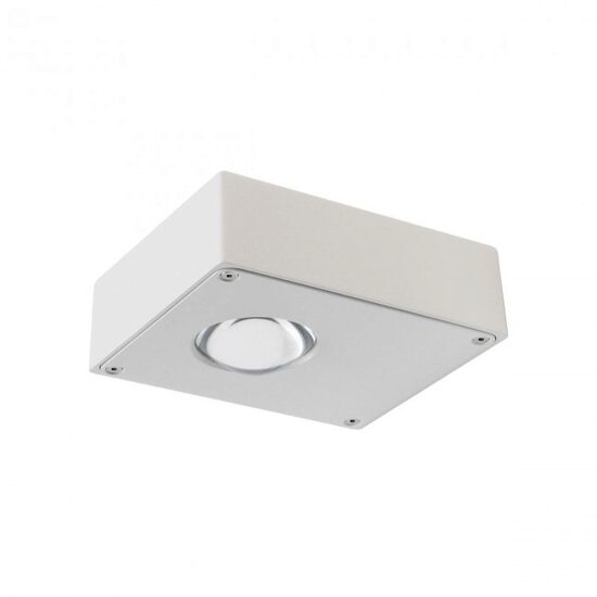 Aplica exterior alba il. direct+indirect LED 2x3W/648lm/2900K-3100K, Eris 9569 Redo