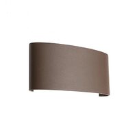 Aplica exterior IP54 maro il. direct+indirect LED 6W/615lm/3000K, Fabo 90227 Redo