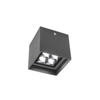 Plafoniera exterior gri IP54 LED 12W/1000lm/3000K, Hub 90229 Redo