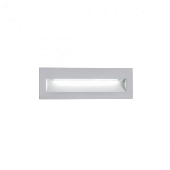 Aplica exterior alba incastrabila IP54 LED 6W/624lm/3000K, Igor 9091 Redo