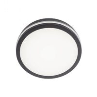 Plafoniera exterior gri IP54 LED 24W/2625lm 3000K/4000K/6500K, Isola 90286 Redo
