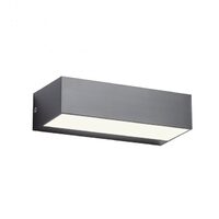Aplica exterior gri il. direct+indirect IP65 LED 9W/935lm/3000K, Lampris 90153 Redo