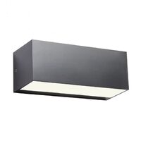 Aplica exterior gri il. direct+indirect IP65 LED 12W/1290lm/3000K, Lampris 90154 Redo