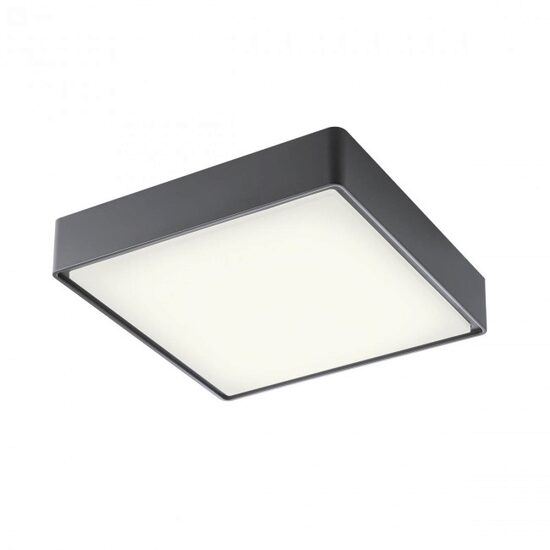 Plafoniera exterior gri IP65 LED 16W/1643lm/3000K, Marina 90158 Redo
