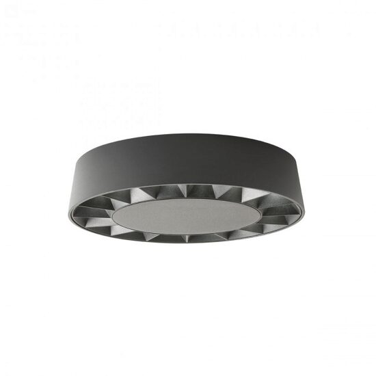 Plafoniera exterior gri IP65 LED 14W/1250lm/3000K, Oku 90266 Redo